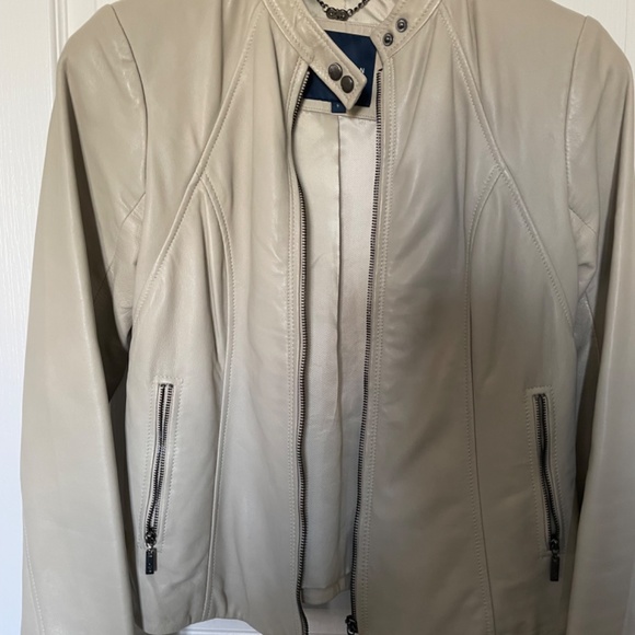 Cole Haan Leather Jacket - Picture 3 of 7